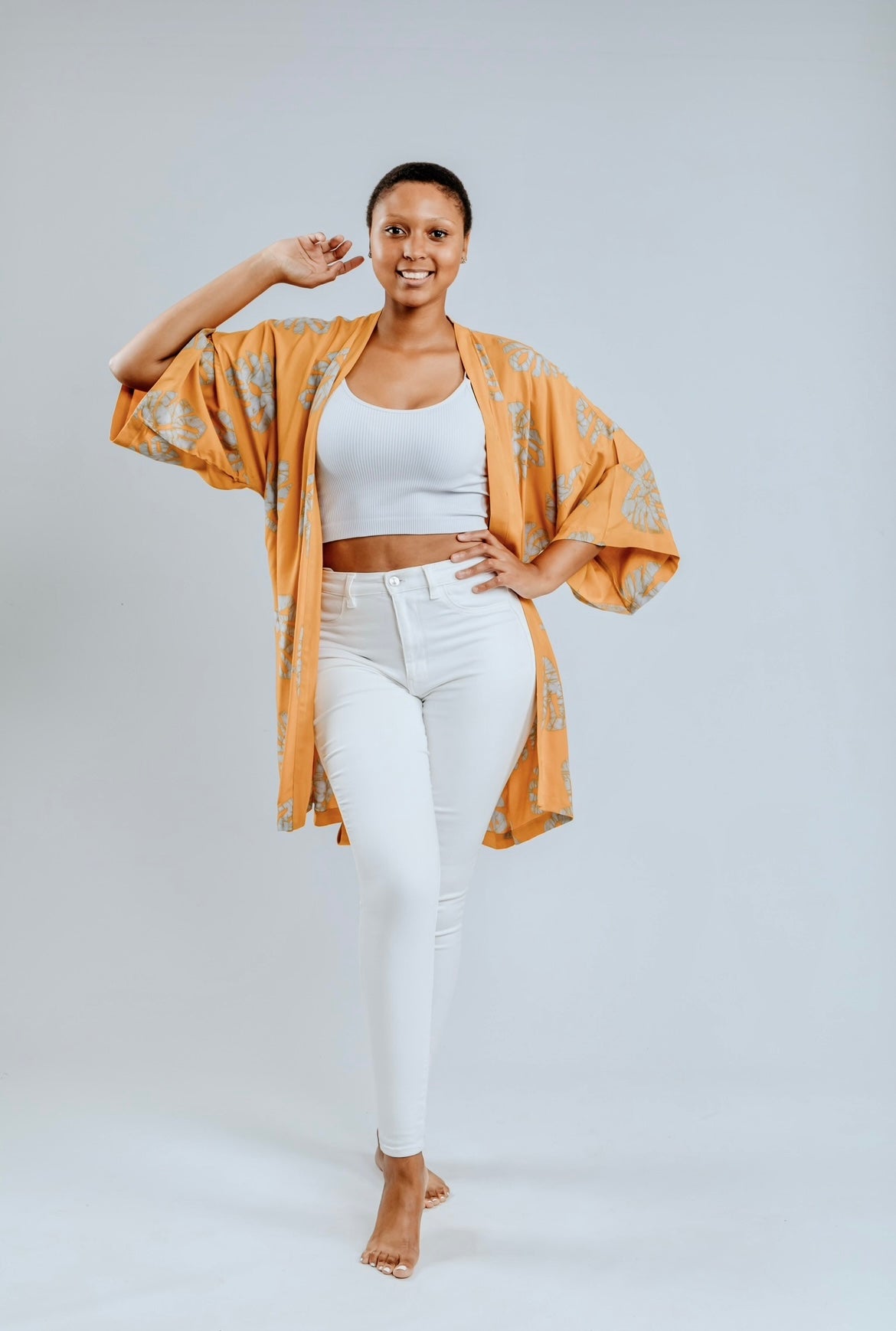 Kimonos | Mustard & Silver