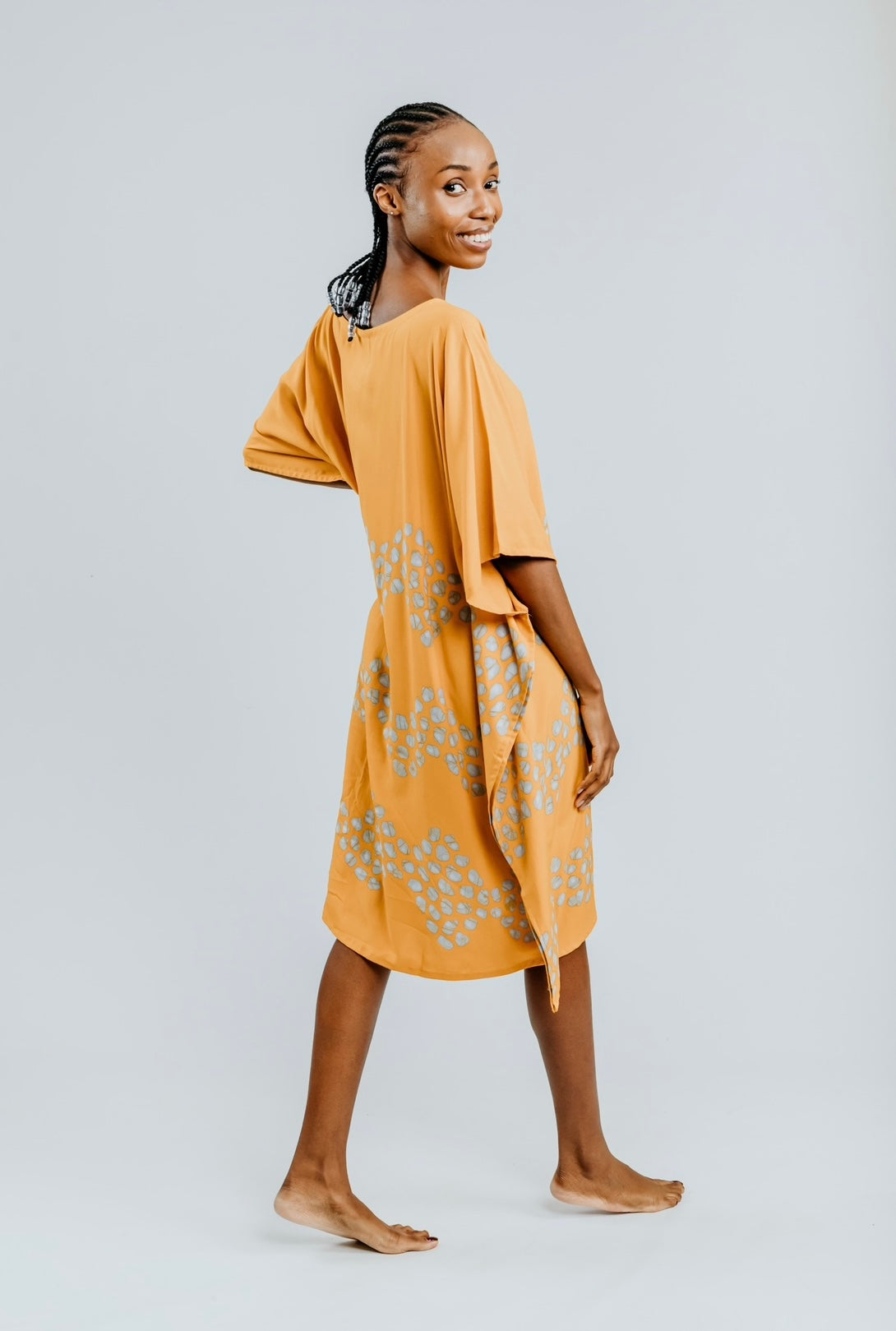 Kaftans | Mustard & Silver