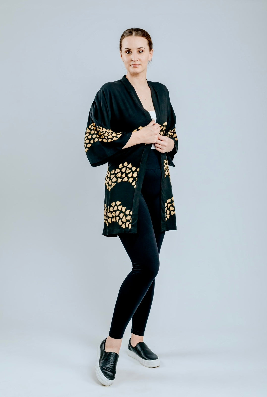 Kimonos | Black & Mustard